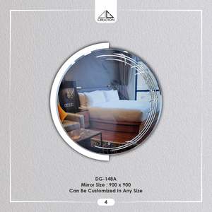 Espejo de diseño contemporáneo con iluminación LED - Product Image 2