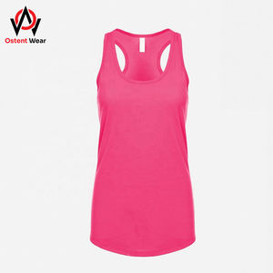 2025 été décontracté rose femmes entraînement débardeurs sur mesure avec dame mode Logo en gros vêtements de Fitness pour les filles - Product Image 3