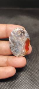 Cabujón de Ágata Turca Marrón Natural para la Fabricación de Joyas |   Piedra de Ágata Pulida de Alta Calidad al por Mayor - Product Image 4