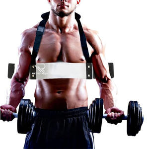 High Quality Customizable Strap Type Arm Blaster with Nylon & <b>Neoprene</b> for Triceps and Bicep Fitness Training by RC Fitness Wear - Product Image 2