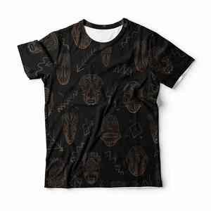 Vente en gros T-shirts d'été unisexe décontractés en coton pour hommes Impression de logo personnalisé ODM T-shirt graphique uni Approvisionnement d'usine en vrac Motif solide - Product Image 1