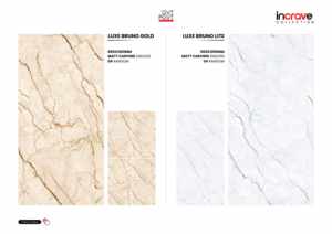 Azulejos de porcelana de diseño de 600x1200 con textura tallada, aspecto de mármol, para decoración interior premium de paredes y pisos. - Product Image 5