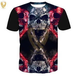 Buen Material Oem 100% algodón Precio caliente Precio de fábrica Fabricante profesional Diseño único antiarrugas Sublimación Camisetas - Product Image 2