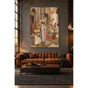 Fida Fabio Fabbi Femme dansant dans le bazar, impression sur toile - Product Image 3