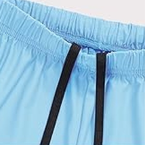 Conjunto de Camiseta y Pantalones Cortos Deportivos de Estilo Urbano, 100% Algodón Transpirable, para Hombre, Tallas Grandes, Venta al Por Mayor - Product Image 4