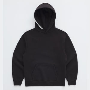 Sudadera con Capucha Personalizada de Alta Calidad, 100% Algodón, Transpirable, Estilo Vintage, con Estampado FTG, Corte Holgado, para Hombre - Product Image 3