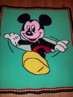 Tapis touffeté antidérapant pour porte, tapis Mickey, tapis touffeté design en laine, tapis naturel écologique
