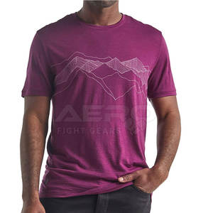 New Trend Men's Short Sleeve T-<b>Shirt</b> 100% Cotton Knitted Streetwear Fashion <b>Summer</b> <b>Shirt</b> - Product Image 2