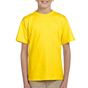 T-shirts unisexes pour hommes 100% coton 190 g/m² amples décontractés multicolores, vente en gros, logo OEM, design personnalisé, vierges, unis - Product Image 4