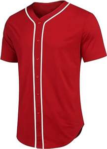 Collection ultime de maillots de baseball à boutons complets pour hommes, femmes et jeunes, personnalisables, vierges, sublimation avec motif camouflage rayé délavé - Product Image 3