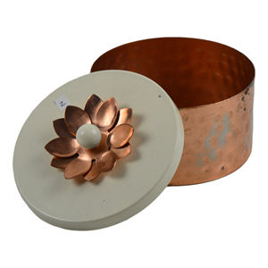 Best Selling Gold Colored Dry Fruit <b>Container</b> <b>Metal</b> Food Storage Jar Restaurant Tableware Large Pot for Modern Theme - Product Image 5