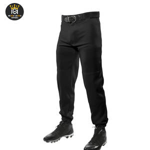 Equipo de béisbol profesional Pantalones Cintura ajustable Corte Atlético Delgado OEM ODM Disponible - Product Image 1