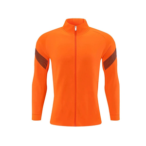 เสื้อแจ็คเก็ตกีฬาสำหรับผู้ชายแบบคอตั้งพิมพ์โลโก้ได้ตามต้องการสำหรับฤดูใบไม้ร่วงและฤดูหนาว - Product Image 3