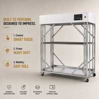 Machine d'impression 3D FDM ActionLasers pour les usines de fabrication, cadre robuste, roulettes verrouillables