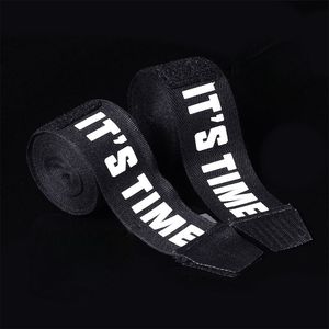 Vendas elásticas personalizadas para boxeo de 3m, de mezcla de algodón y gasa, con patrón sólido, transpirables y duraderas. - Product Image 2