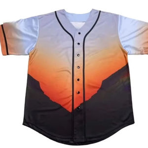 Maillot de baseball professionnel personnalisé de haute qualité unisexe vêtements de sport avec logo personnalisé - Product Image 1