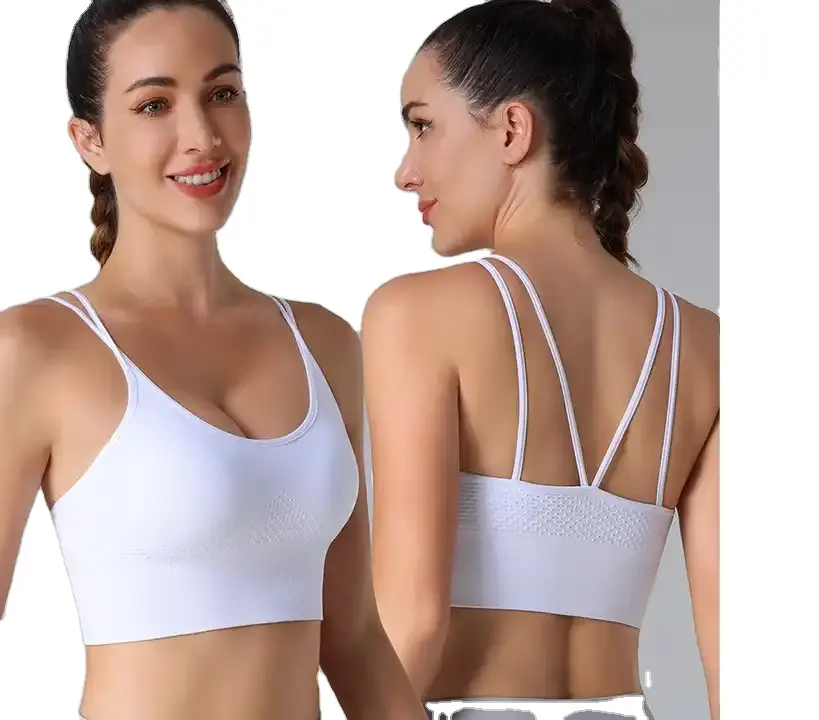 Women's Crop Top Fitness Bras Wholesale Nylon /Cotton Bras Women's Yoga Plus Size Bras For Sexy Girls At NOKI WEARS