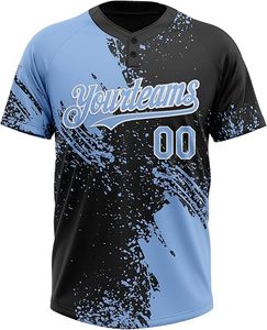 Camiseta de softball sublimada personalizada de alta calidad para hombres Proveedor OEM Jersey transpirable ligero mundial para equipos deportivos - Product Image 3