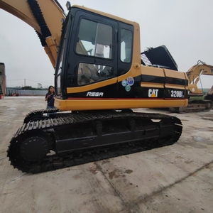 Excavatrice d'occasion 320BL, godet grande capacité 1,1 m, moteur diesel 20 tonnes, origine Japon, pour pompe de boîte de vitesses, modèle 2020, construction - Product Image 3