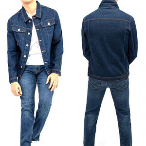 Chaquetas Vaqueras de Lona de Alta Calidad al por Mayor para Hombre, Ajuste Entallado, Casuales, Transpirables, de Secado Rápido, con Logotipo Frontal, Chaquetas de Invierno para Hombre - Product Image 4