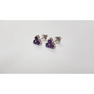 Amethyst <b>Crystal</b> <b>Earrings</b> - Product Image 3
