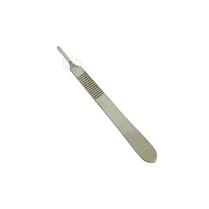 Herramienta quirúrgica de fuente de alimentación manual con mango de bisturí de acero inoxidable con logotipo personalizado y precio barato al por mayor - Product Image 3