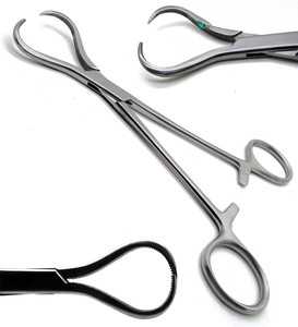 Pince chirurgicale en acier allemand de 7 pouces personnalisée Lewin de qualité supérieure pince dentelée Lewin os tenant par Medexo International - Product Image 5