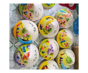 Non La personnalisé pour les festivals d'adultes, tenue décontracté, prêt à expédier/chapeau conique en feuille de palmier en bambou fait à la main à bas prix au Vietnam - Product Image 2