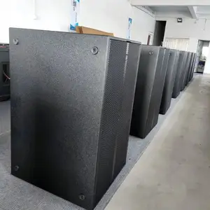 Melhor qualidade 9007-AS sistema de áudio subwoofer ativo poderoso alto-falante rcf duplo de 21 polegadas