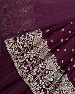 Nayra Cut Heavy Bordado Vestido DE TRABAJO Último diseñador Ropa india y pakistaní - Product Image 2