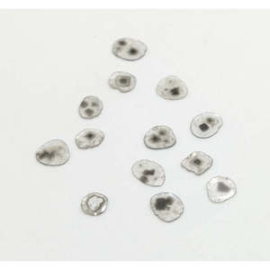 Corte de Diamante Natural Suelto de 4-7 mm, Tono Sal y Pimienta, Claridad VS2, Excelente Corte, Certificado para Joyería, Cristal - Product Image 1