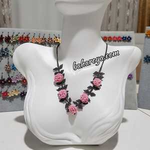 Collier Vintage Religieux Oyası Tomurcuk Pembe Chaînes Perlées Diamant Perle Ambre Avec Numéro De Mode Pendentif Colliers - Product Image 1