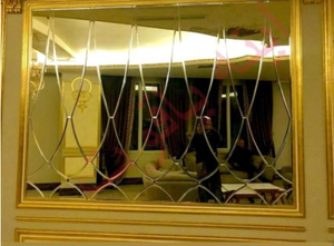 Panneau de miroir mural décoratif de luxe, verre biseauté moderne pour la décoration intérieure et l'hôtellerie - Product Image 5