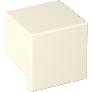 HEWI 547.32B4 Pure White Matt Plastic Furniture Knob 99% Pure Cabinet Organizer - Product Image 1