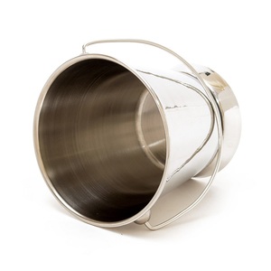 Premium Quality <b>Mini</b> Stainless Steel Pail 9 cm & 10 cm Sizes for Home Use & Food Storage SS202 Grade Tableware - Product Image 5