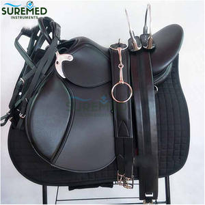 Hot Selling Tack shop Genuine Leather Horse <b>Saddle</b> Custom Made Riding Equestrian Western English <b>Saddle</b> By SureMed Instruments - Product Image 1