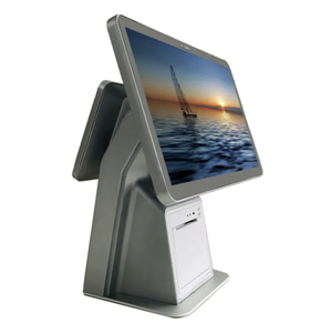 Caisse enregistreuse Point de vente avec reçu Imprimante automatique 15 Système de point de vente à double écran Machine tactile intégrée - Product Image 1