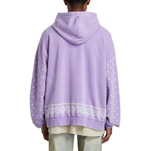 Ropa informal para hombre superventas, sudaderas con capucha de gran tamaño, poliéster de alta calidad/algodón, transpirable, de secado rápido, logotipos de colores personalizados para - Product Image 4