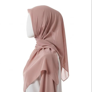 Pañuelo Hijab Ligero de Chifón, Tela de Poliéster Suave y Transpirable, para Uso Diario en Primavera y Verano, Venta al por Mayor de Pañuelos para la Cabeza para Mujeres Musulmanas - Product Image 5