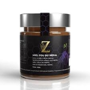 Miel pur naturel de qualité supérieure Lifeworth avec pollen d'abeille en gelée, miel authentique et sucré - Product Image 1