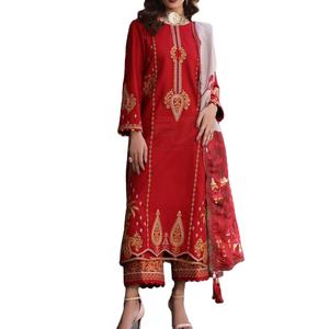 Traje Bordado para Mujer, Moderno, con Logotipo Personalizado Disponible, Tela Transpirable, Ropa de Moda al por Mayor - Product Image 1