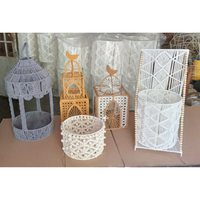 JNC Panier de rangement en macramé polyvalent pour le ramadan à usage domestique