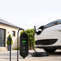Chargeur EV portable HUANLIANDA série PR 3,5 kW, connecteur GB/T 16A, câble de 5 m, IP55, écran LCD couleur, 80-265 V, EVSE domestique, plug-and-play