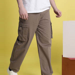 Pantalons baggy à entrejambe tombant pour hommes Cool Vibe avec un look audacieux Style urbain Pantalons baggy pour hommes - Product Image 3