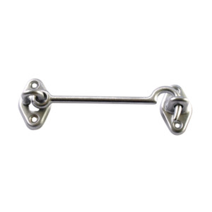 Gancio Fermafinestre Cromo Satinato Lunghezza Mm 80 - Product Image 2