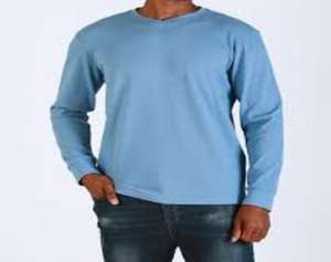 Camiseta de Manga Larga con Cuello en V, Corte Ajustado, Estilo Vintage para Hombre, 100% Algodón, Secado Rápido, 180g - Product Image 6