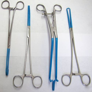 Instrumentos Electroquirúrgicos Ginecológicos de Fuente de Energía Manual de Todo Tipo, Pinzas Bozeman, Pinzas para Esponjas, Clase I, Certificación ISO 9001 - Product Image 1