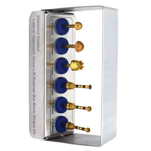 2026 nouveauté implant dentaire diamant doré approche latérale alésoir fraise forme osseuse Sinus ascenseur Kit chirurgical - Product Image 3