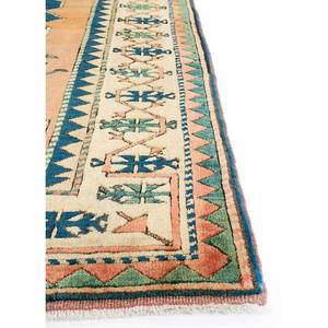 Tapis en laine classique Nuray, rouge et orange, géométrique, pour salon, tapis de couloir rectangulaire 3D pour adolescents, noué à la main, grande taille - Pae-946 - Product Image 4