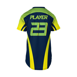 Pure quick dry breathable baseball softball wear button <b>up</b> baseball jersey <b>boys</b> for unisex black men's shirts - Product Image 2